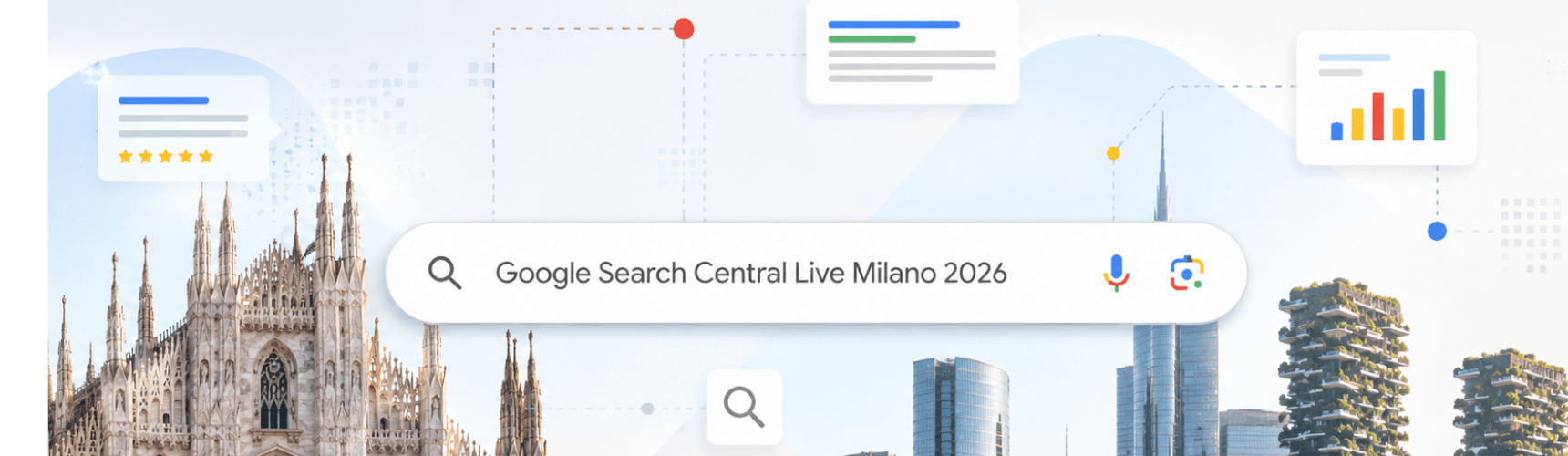 Cover di "Google Search Central Live Milano 2026: tutte le novità SEO"